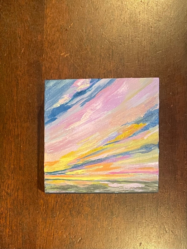 Heading Weat by artist Christine James